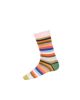 House Of Cheviot Stripy Short Socks - Rosewater